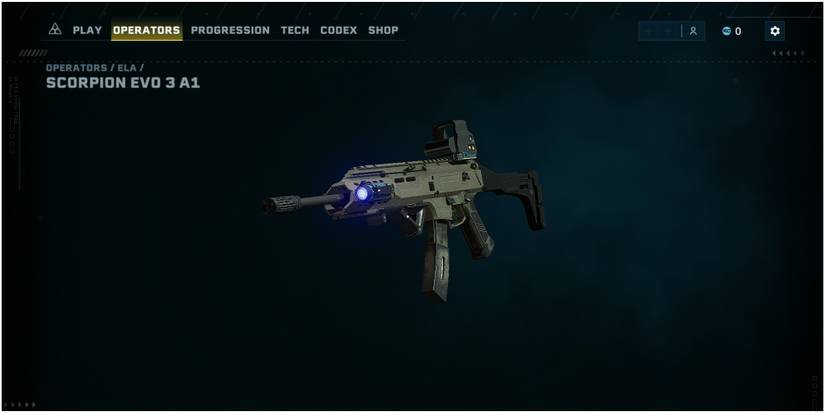 Rainbow Six Extraction Full View Of Scorpion Evo 3 A1