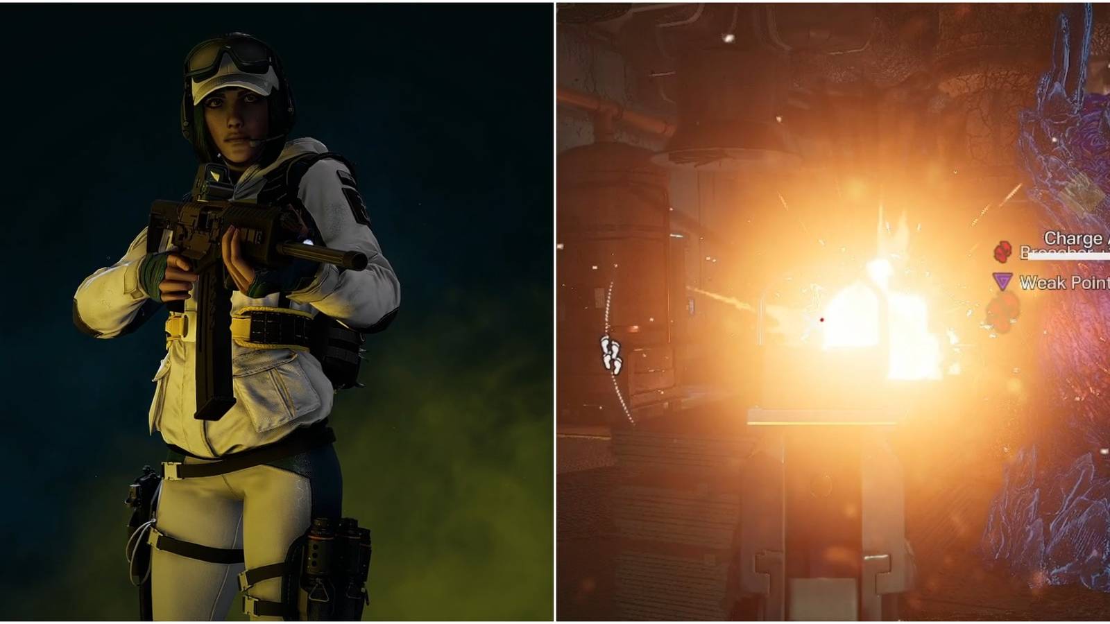 Rainbow Six Extraction How To Play Solo Collage Ela And Explosion