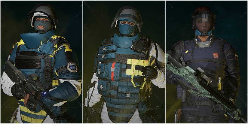 Rainbow Six Extraction Rook Doc And Finka In Selection Screen