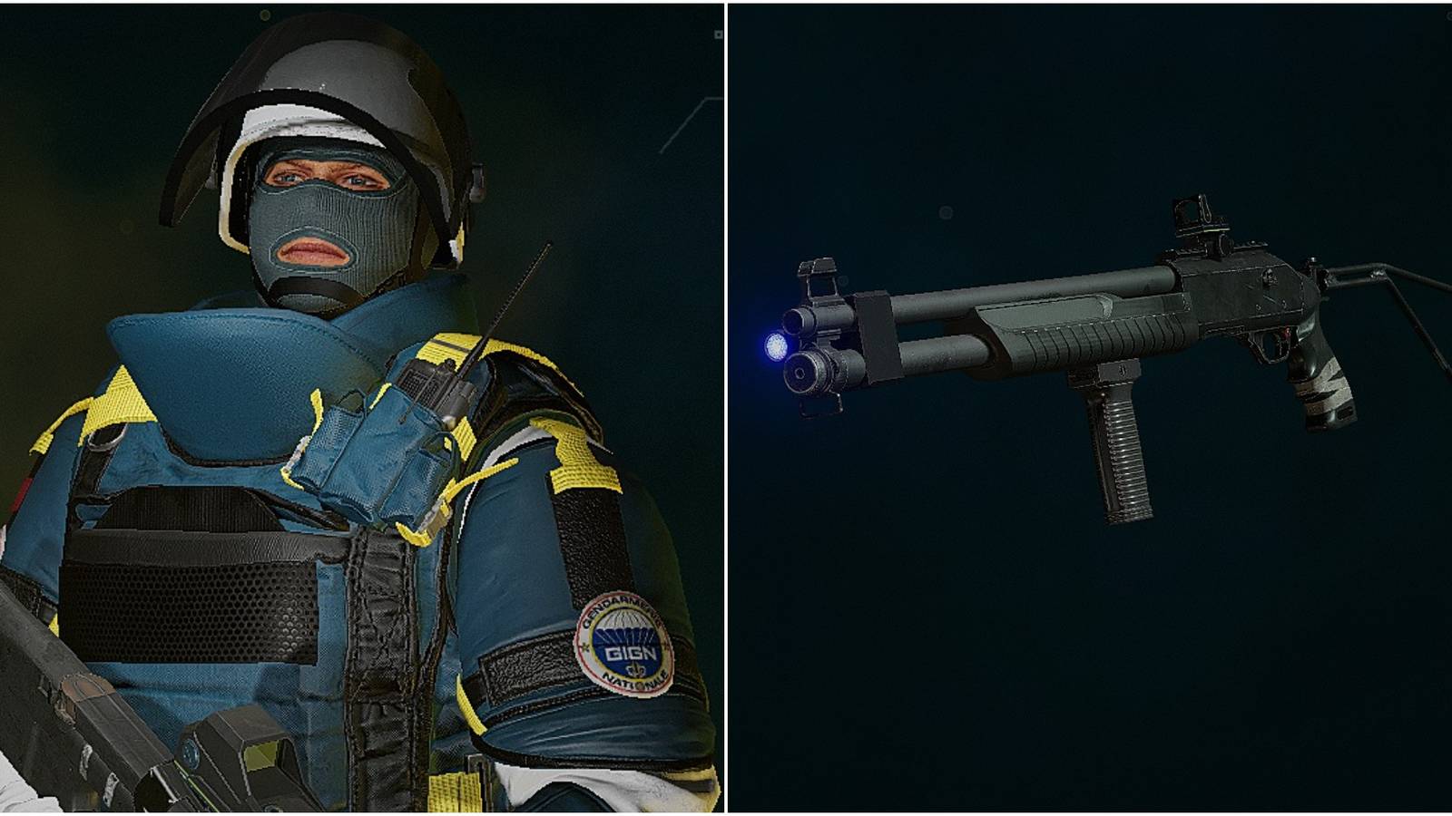 Rainbow Six Extraction Rook Loadout Collage Rook And SG CQB