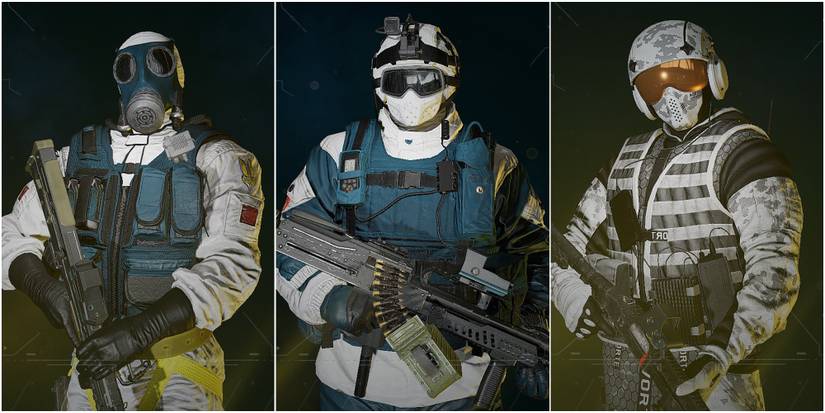 Rainbow Six Extraction Smoke Fuze And Jager In Selection Screen