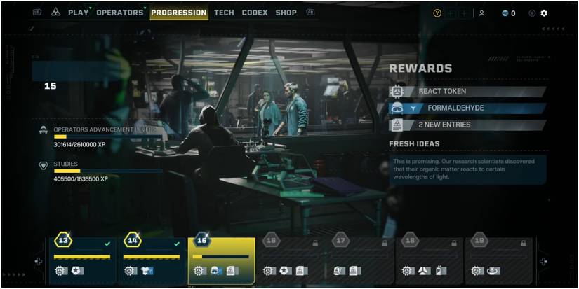 Rainbow Six Extraction Viewing Progression Halfway To The Max