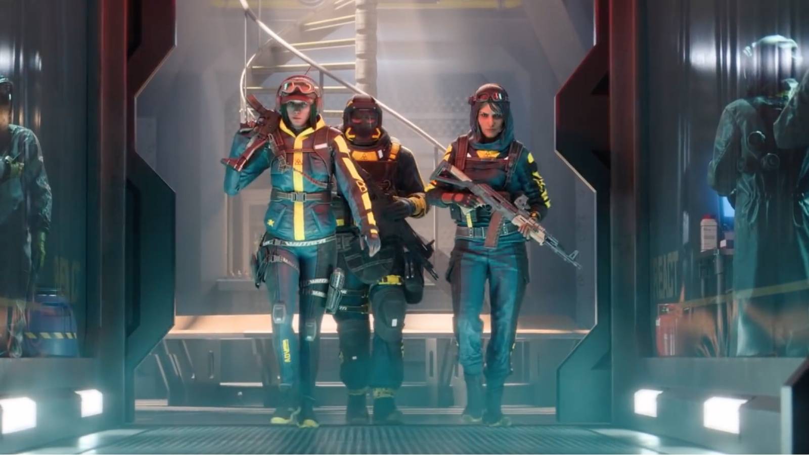 Rainbow Six Extractor - Feature - Squad ready to fight the Archæans