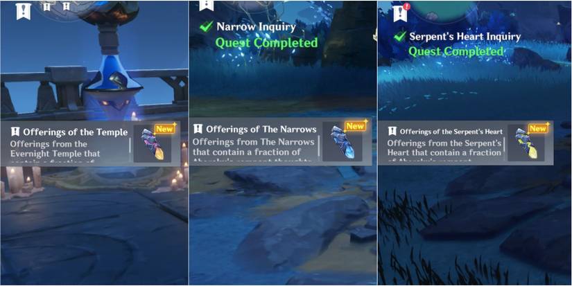 Reward obtained in Genshin Impact