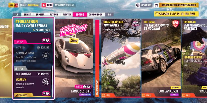 Series 2 Spring Rewards Forza Horizon 5