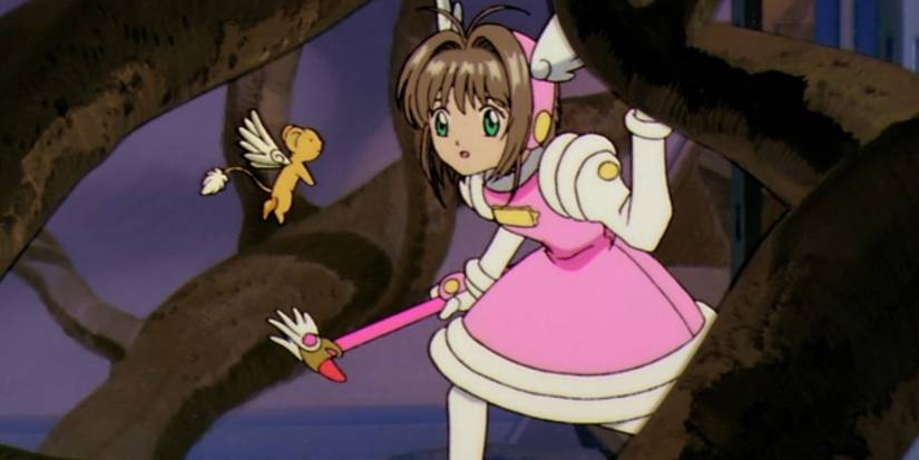 Sakura Kinomoto in one of Tomoyo's many costumes