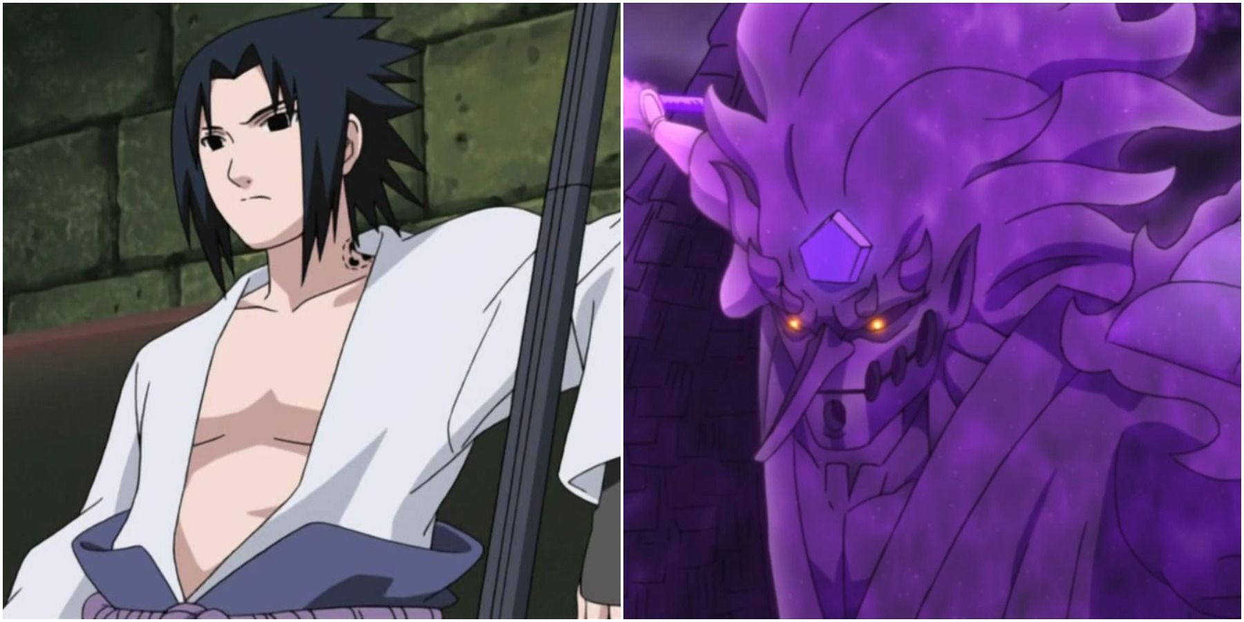 Sasuke In & Out Of His Perfect Susanoo
