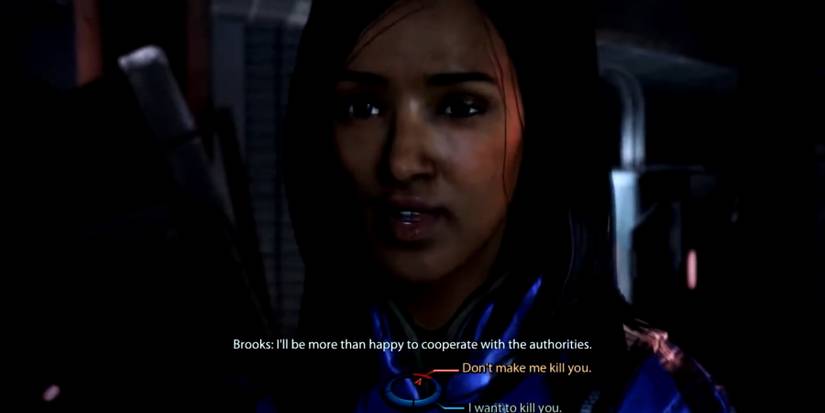 Mass Effect 3 Brooks decision in Mass Effect 3 Citadel DLC mission