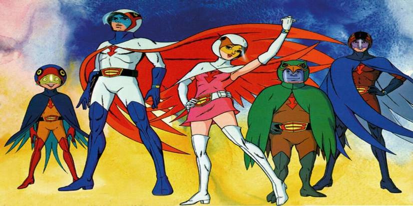 Science Ninja Team Gatchaman Team memebers