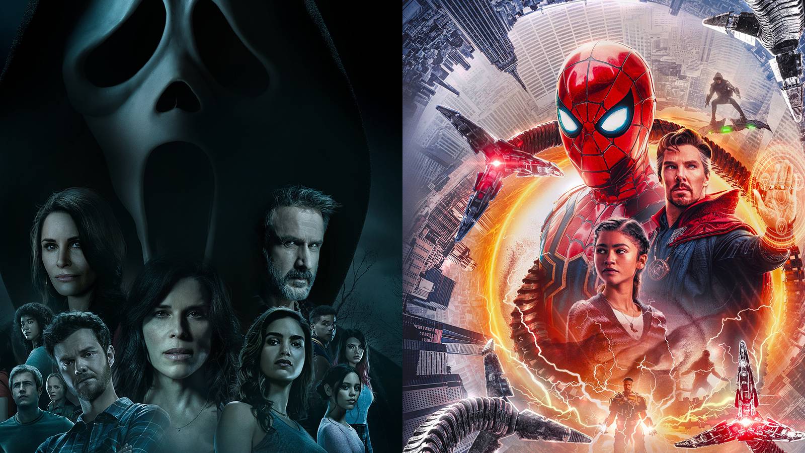 Scream 5 Spider-Man No Way Home Box Office