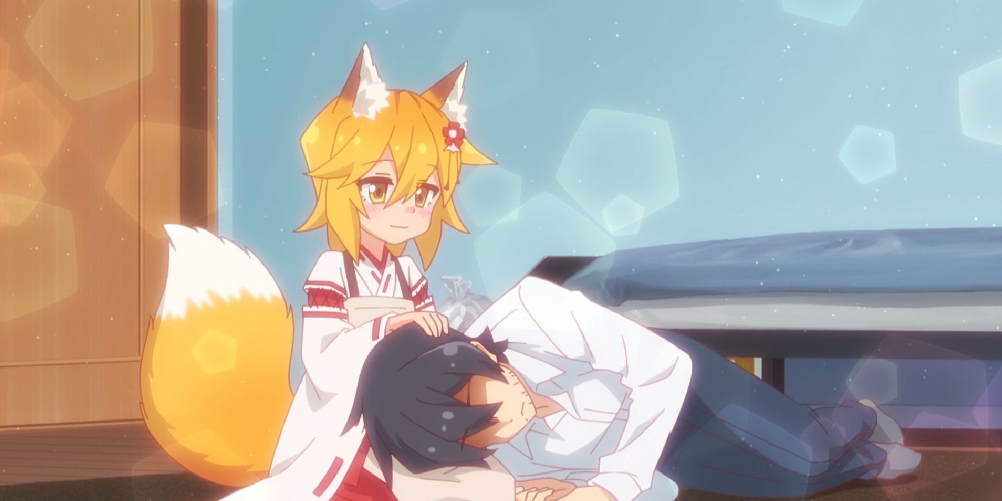 The Helpful Fox Senko-San: Letting Kuroto Sleep On Her Lap