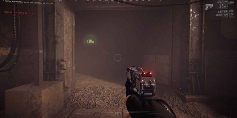 Using the Shelling S49 Pistol in GTFO