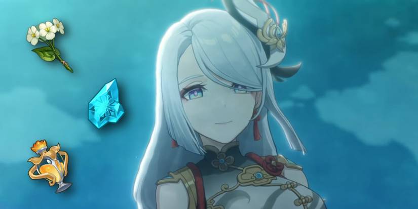 Shenhe's Ascension Materials in Genshin Impact