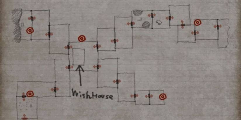 Silent Hill Burned Doll Puzzle Map