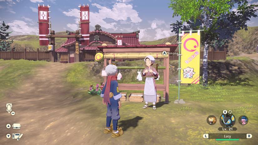 Simona trading pokemon legends arceus