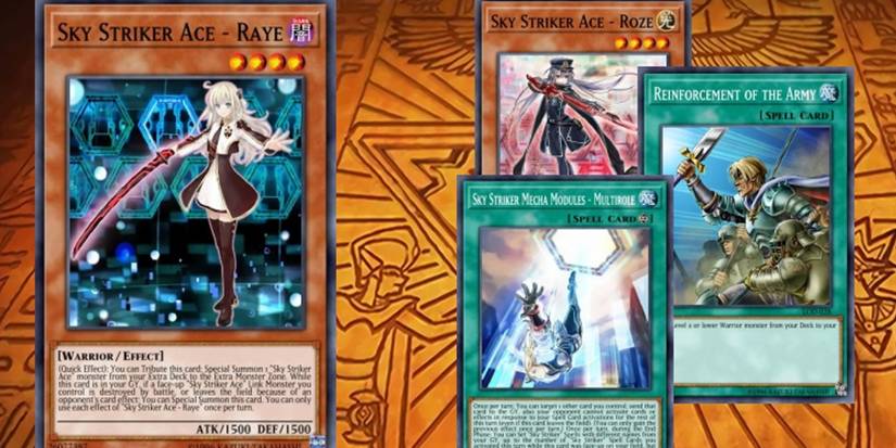 Sky Strike Ace Raye in YuGiOh