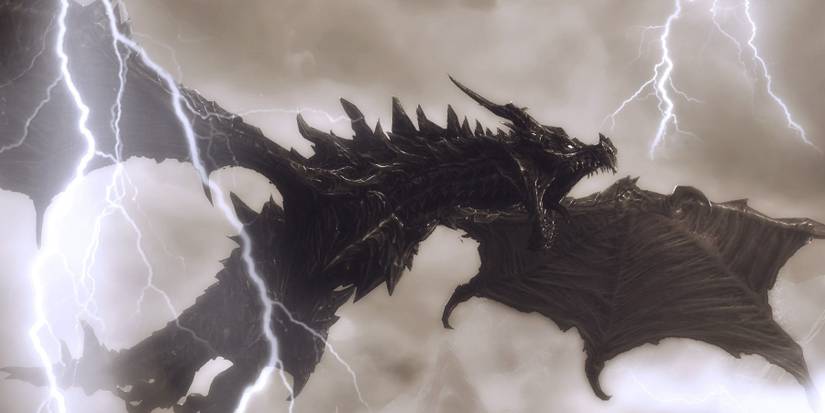 Skyrim Dragon