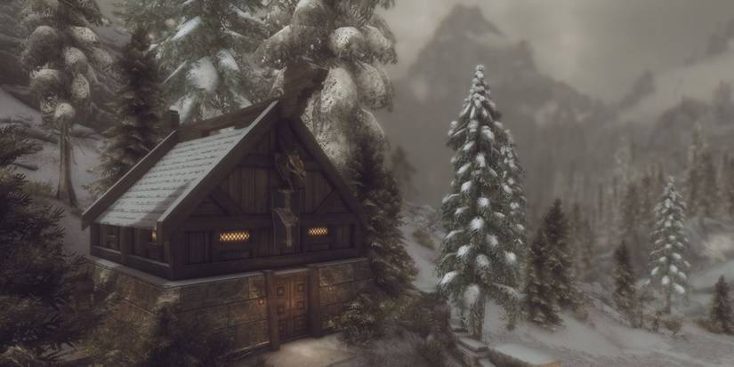 Skyrim Best Races Mods Nord Routa Stormcloak Cabin