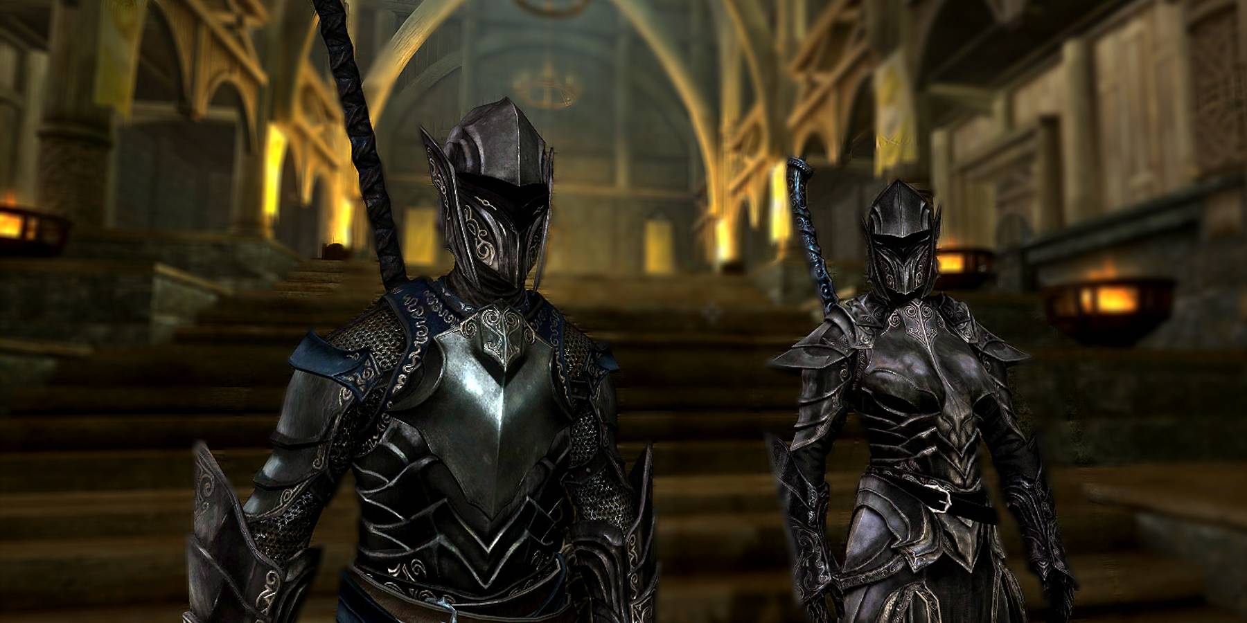 Visual difference between ebony armor and ebony mail skyrim