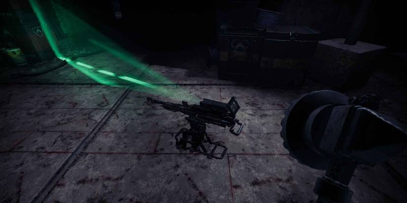 GTFO A Sniper Sentry waiting for a enemy