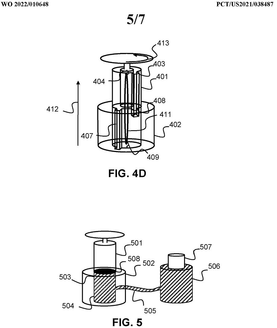 Sony Playstation Collapsible Control Stick Patent Design