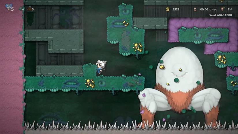 Spelunky Hundun boss