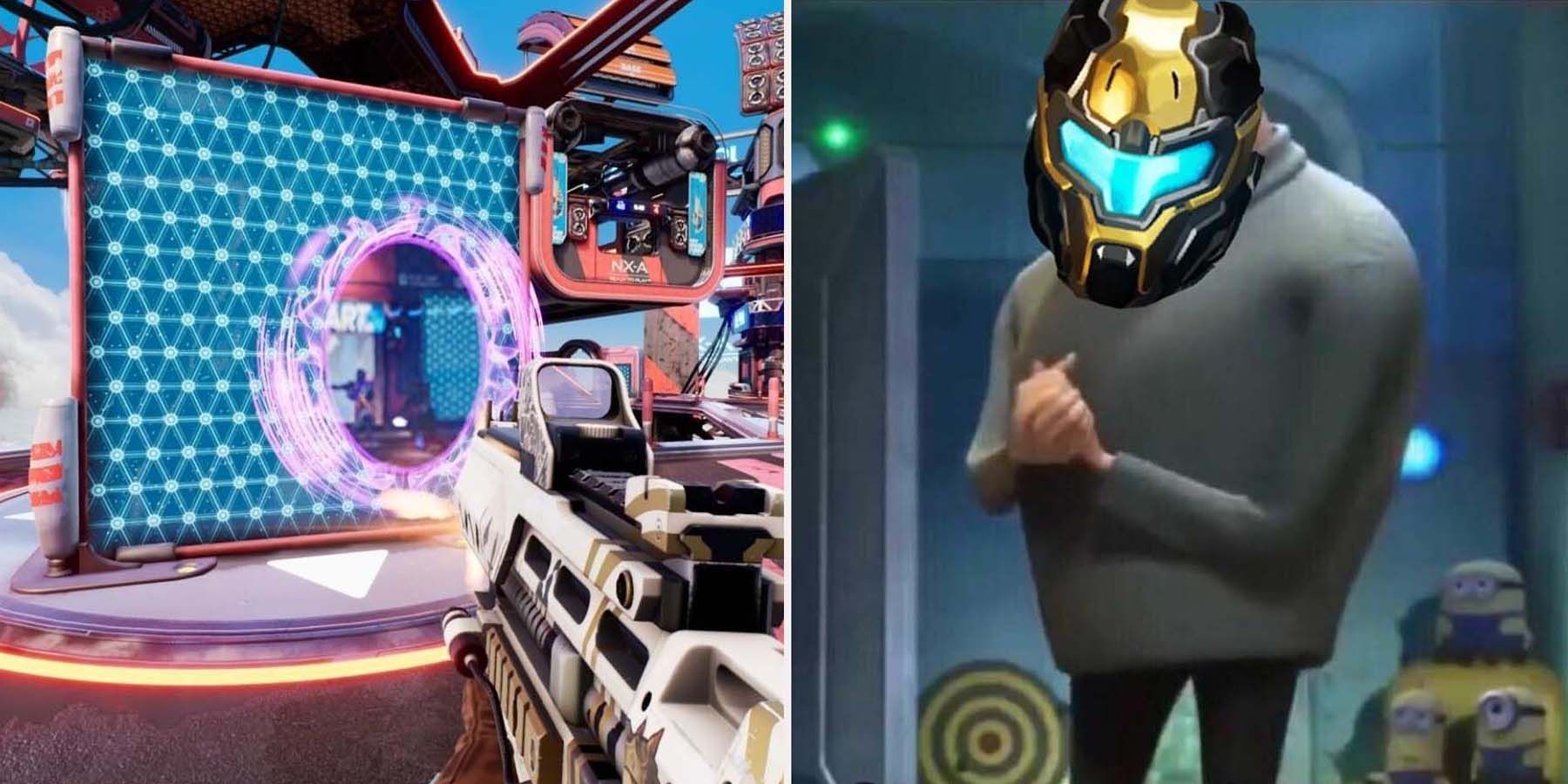 Splitgate 6 Best Memes Of The Game featured image meme and portal in game