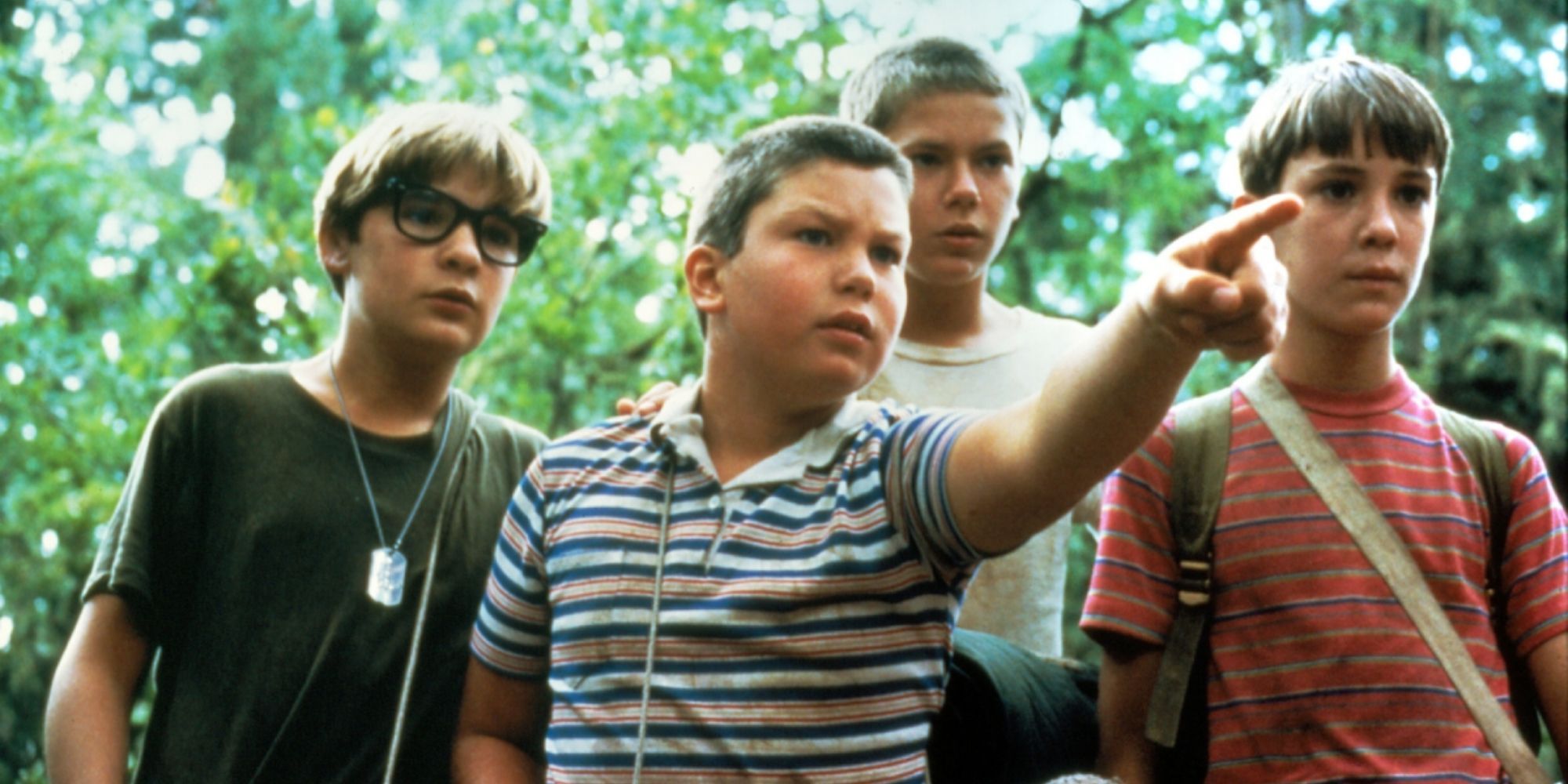 The four boys from Stand By Me