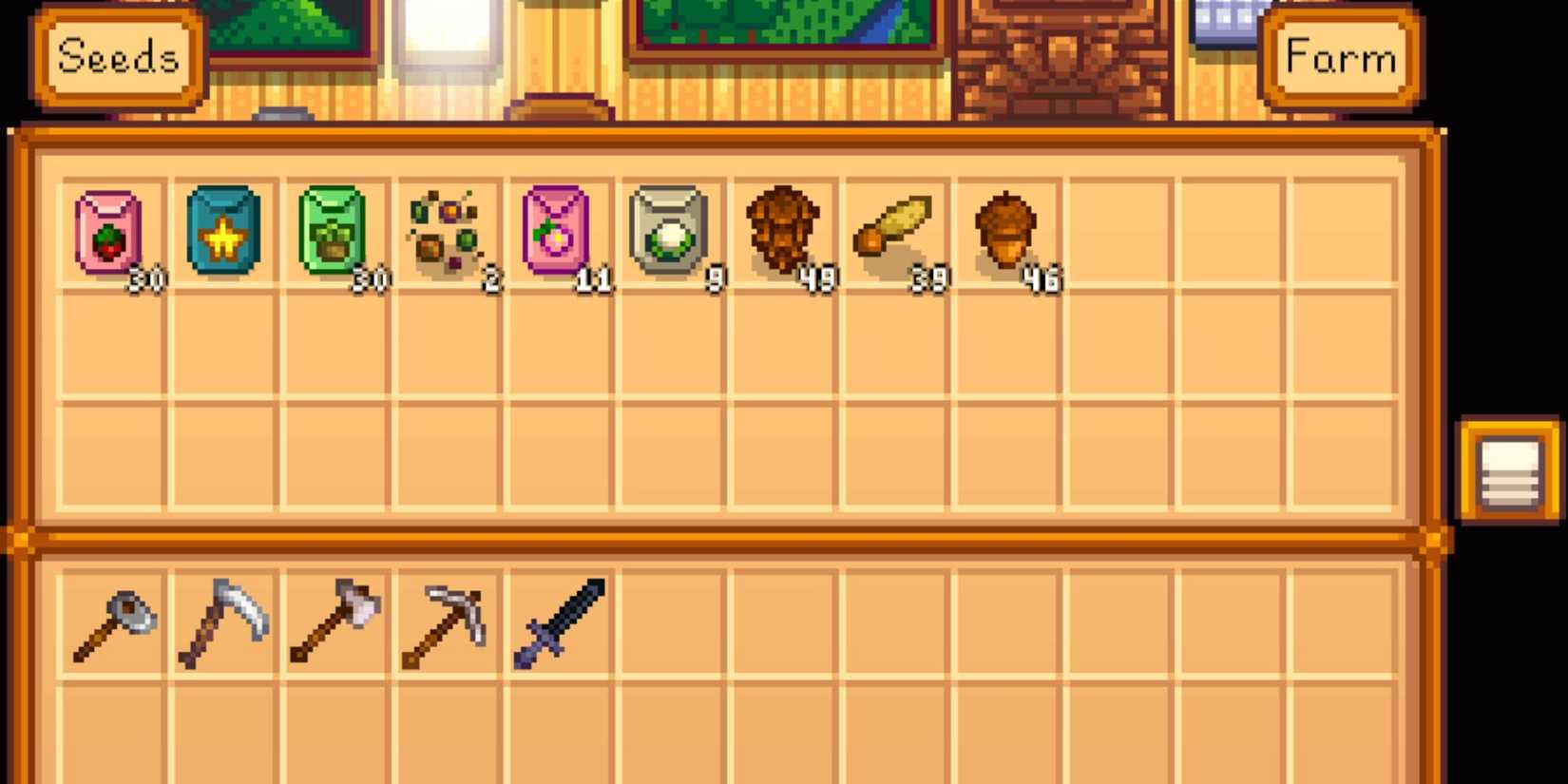 Stardew Valley Chest Contents Mod