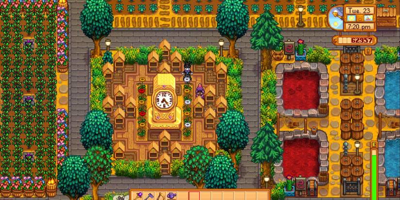 Stardew Valley Gold Clock