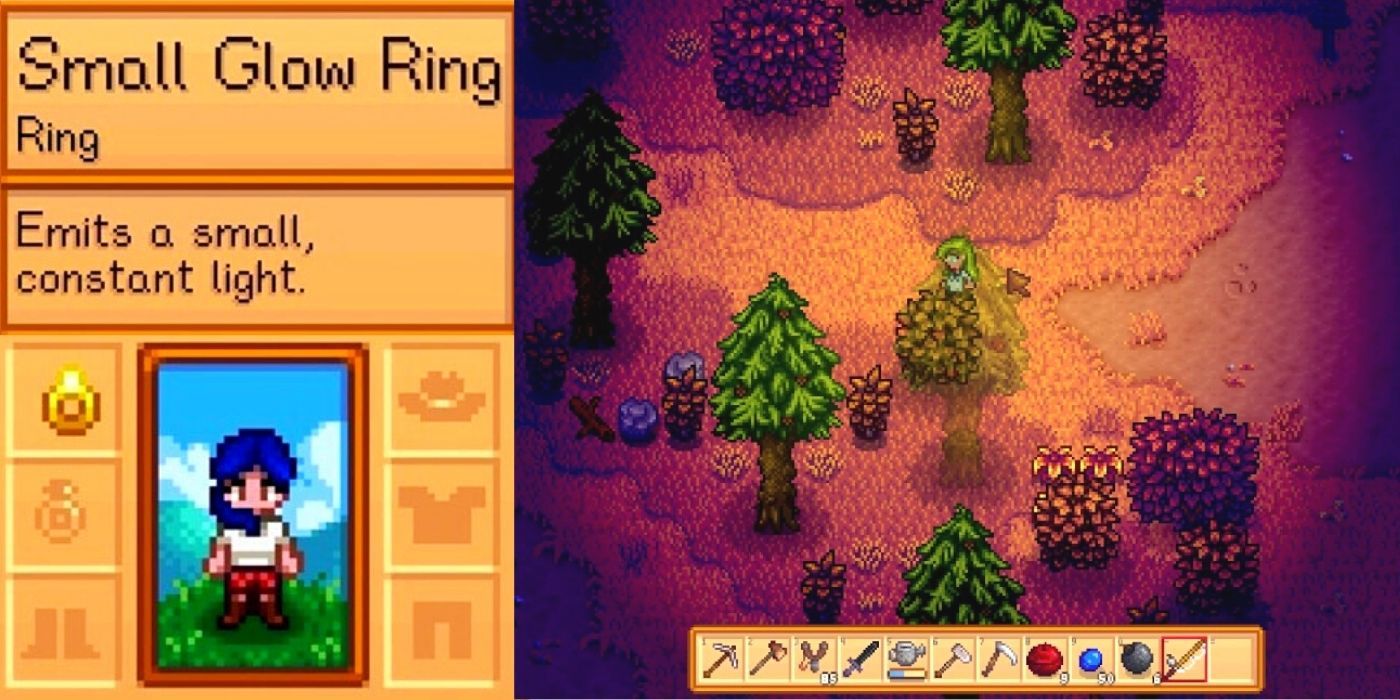 Stardew Valley Small Glow Ring
