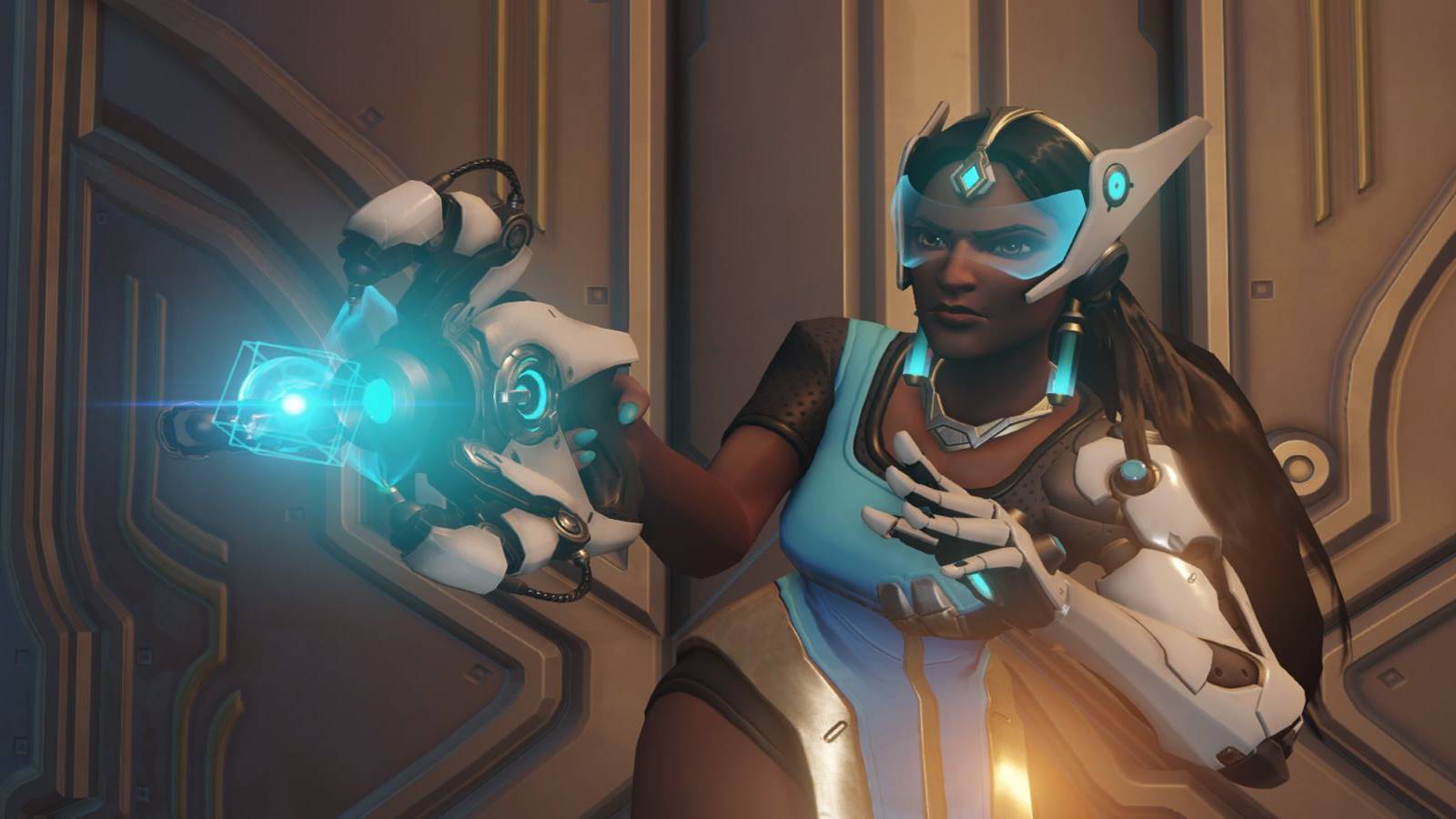 Symmetra teleporter trick