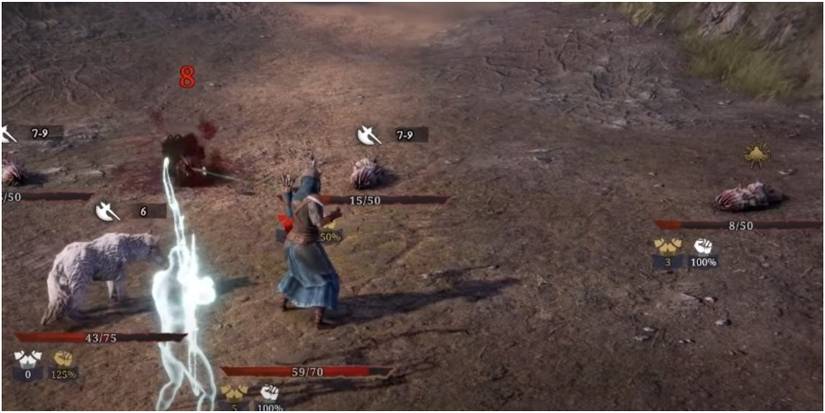 Tainted Grail Conquest A Sentinel Using The Wolf In Combat