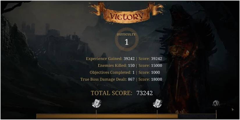 Tainted Grail Conquest Achieving Victory On The FIrst Difficulty Level