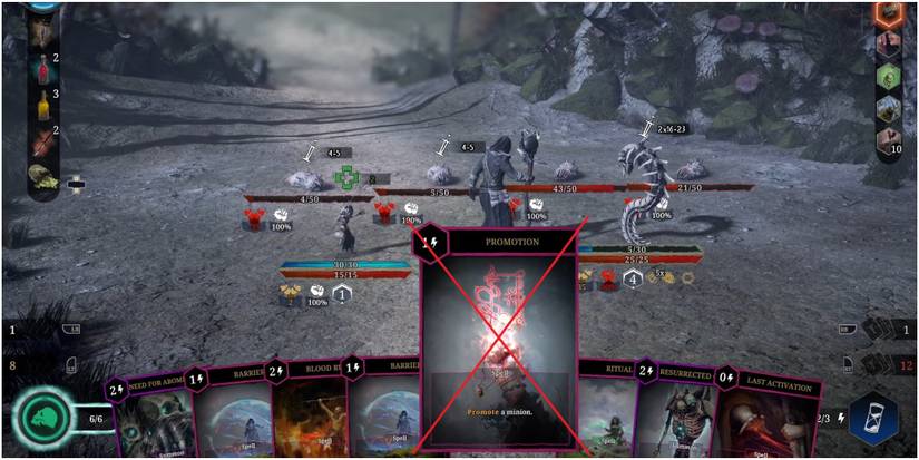 Tainted Grail Conquest Avoiding The Promotion Card With The Necromancer