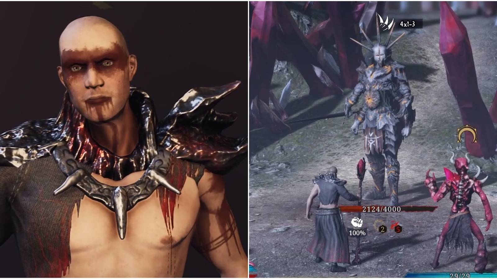 Tainted Grail Conquest Blood Mage Build Collage Character And Final Boss