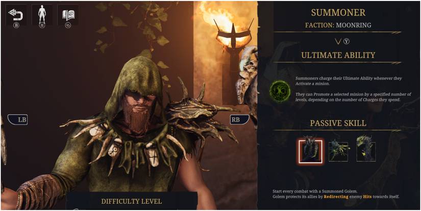 Tainted Grail Conquest Choosing The Summoner From The Selection Screen