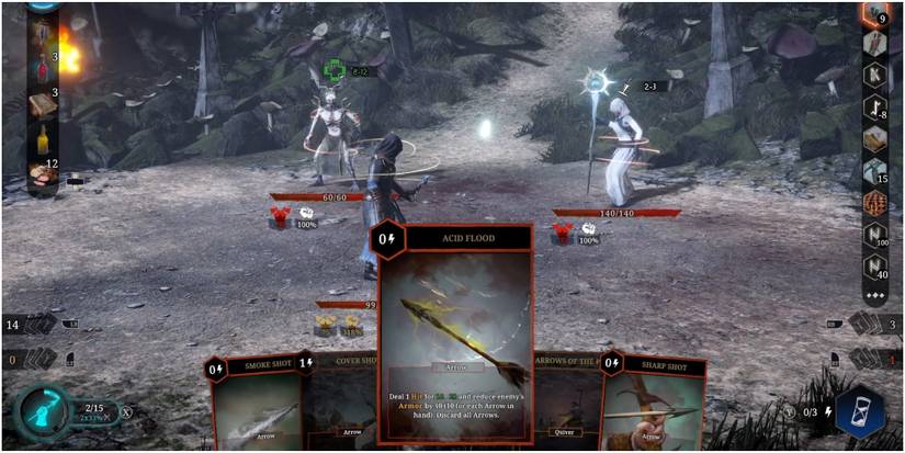 Tainted Grail Conquest Drawing An Arrow That Reduces Armor