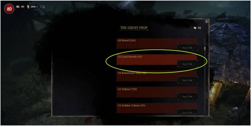 Tainted Grail Conquest Exchanging Journal Pages For Card Shreds With The Ghost