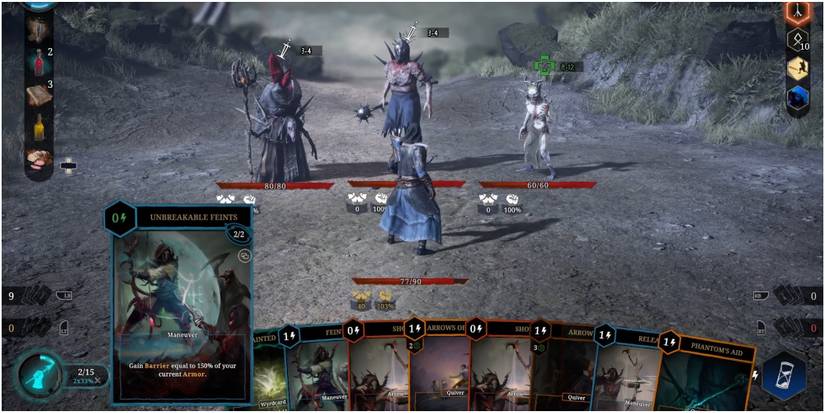 Tainted Grail Conquest Getting A Barrier Up With A Sentinel