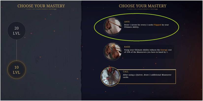 Tainted Grail Conquest Selecting Ante Apostate Mastery