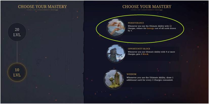 Tainted Grail Conquest Selecting The Perseverance Pathfinder Mastery