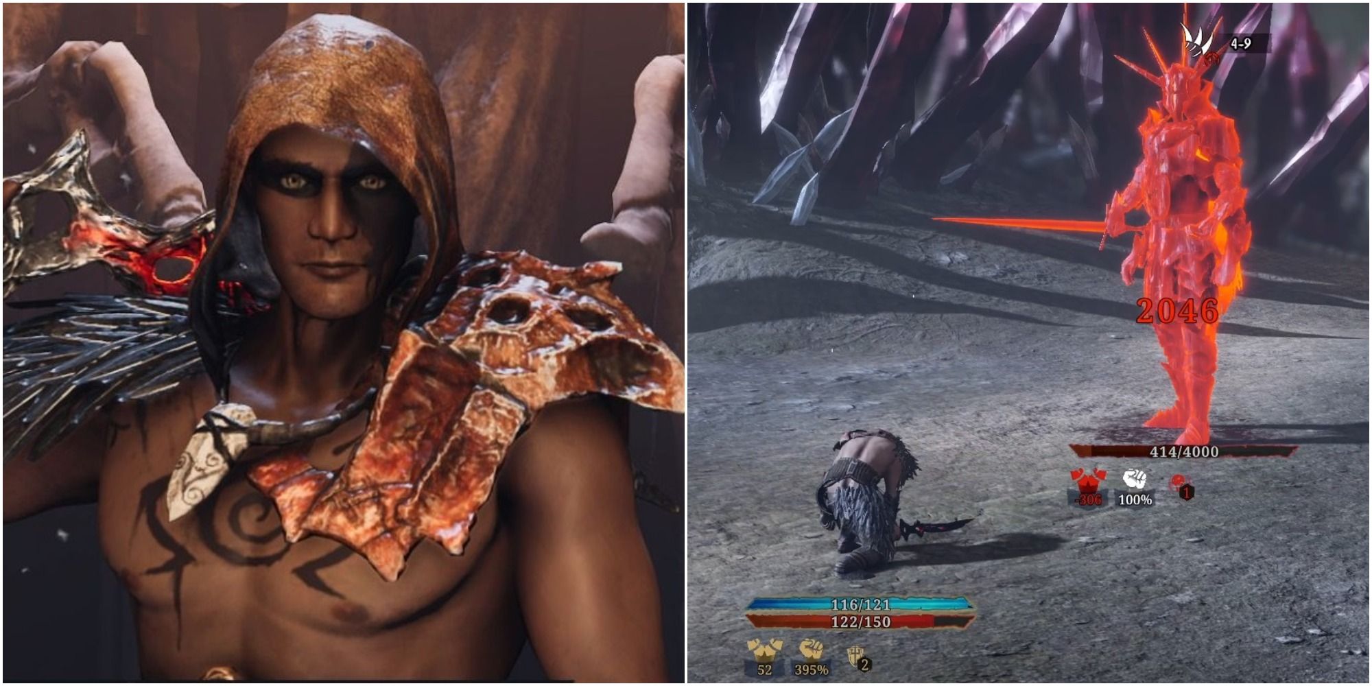 Tainted Grail Conquest Wyrdhunter Build Collage Character And Final Boss