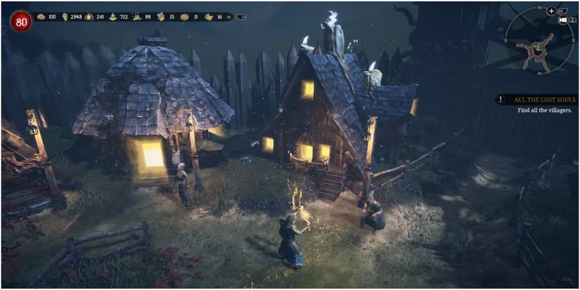 Tainted Grail The Candlemaker Sitting In Front Of His House In The Village