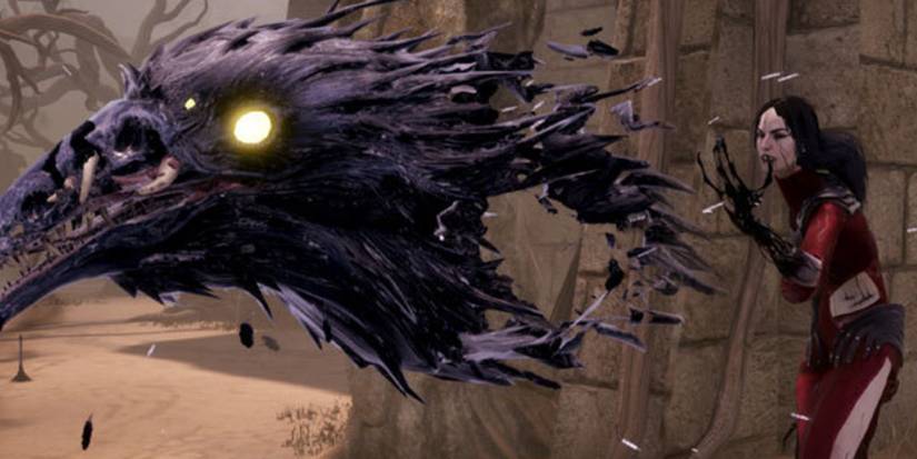 The Artist unleashing a crow