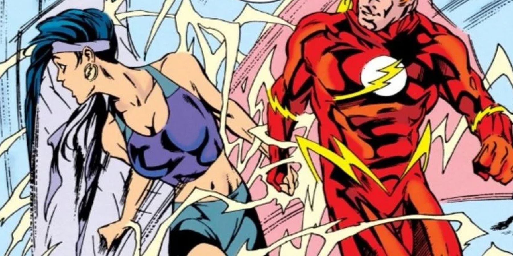 The Flash Sharing the Speed Force