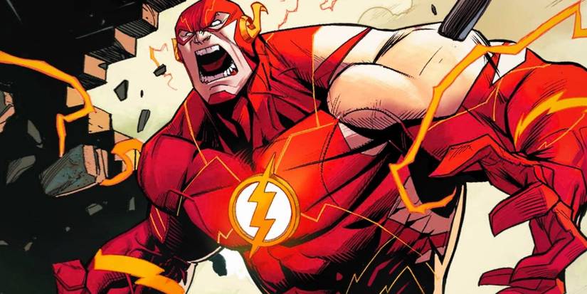 The Flash getting Super Strength