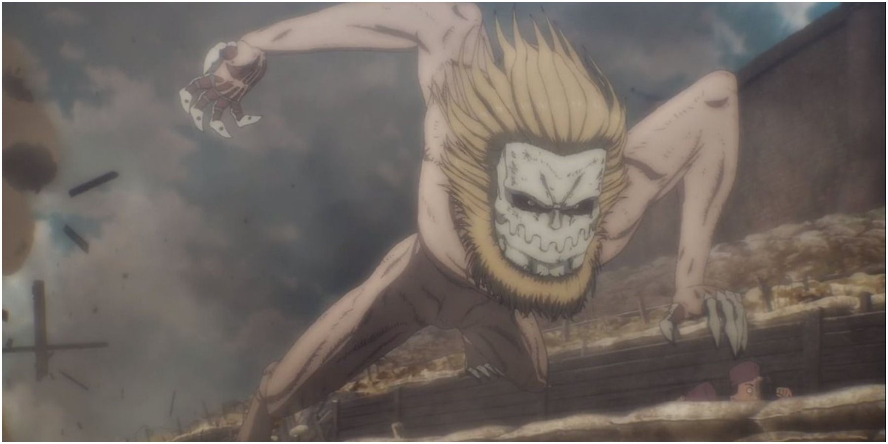 The Jaw Titan Deployed On The Front Lines in Attack on Titan