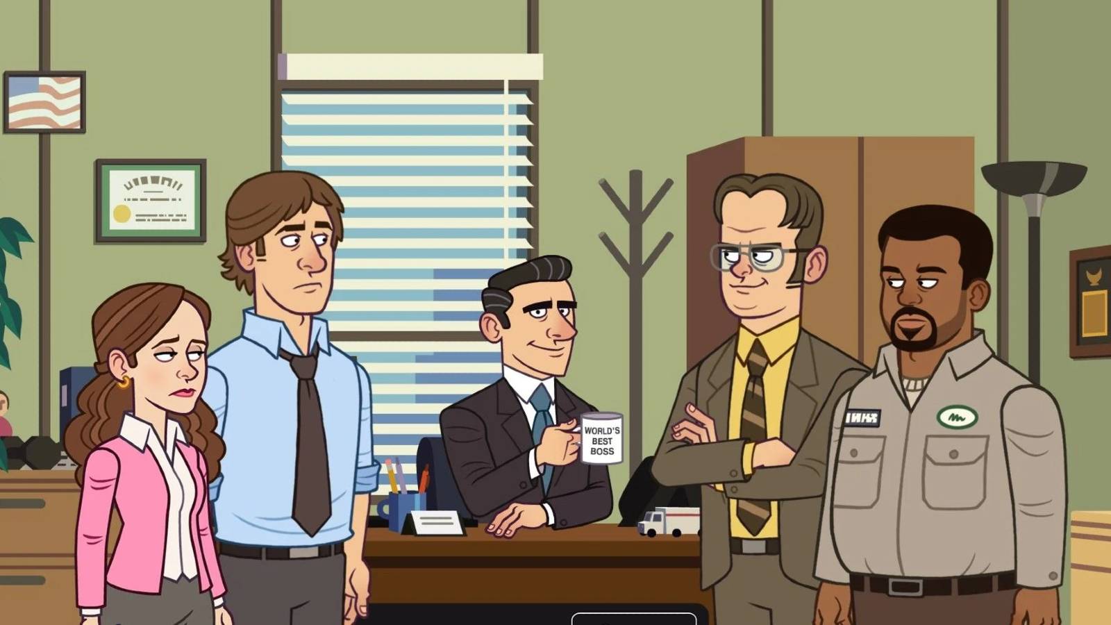 the office somehow we manage