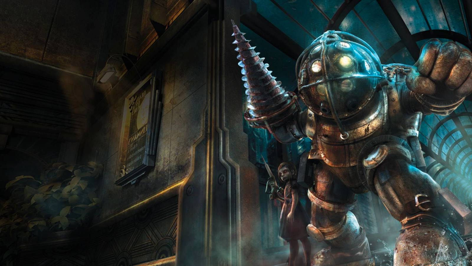 A Big Daddy in BioShock